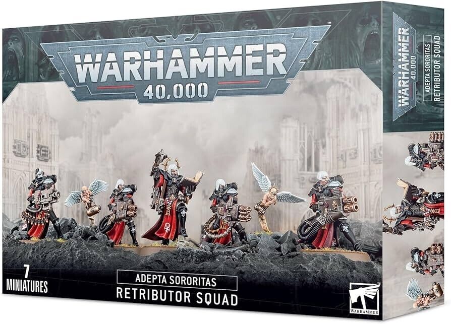 Warhammer 40K: Adepta Sororitas Retributor Squad | Odin's Place