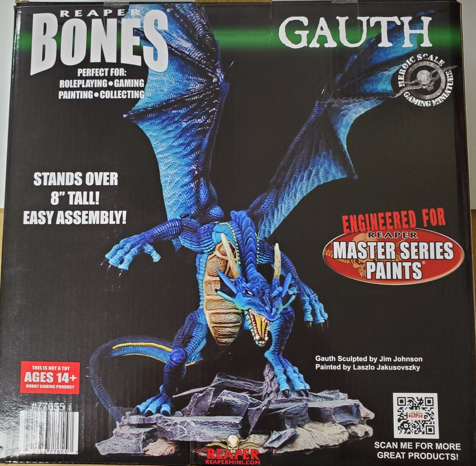 Reaper Bones Classic: Gauth, Great Dragon Boxed Set | Odin's Place