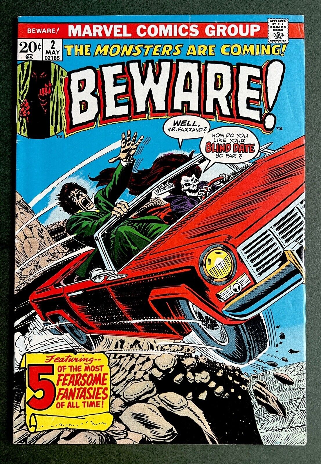 Beware! #2 Marvel Comics Group | Odin's Place