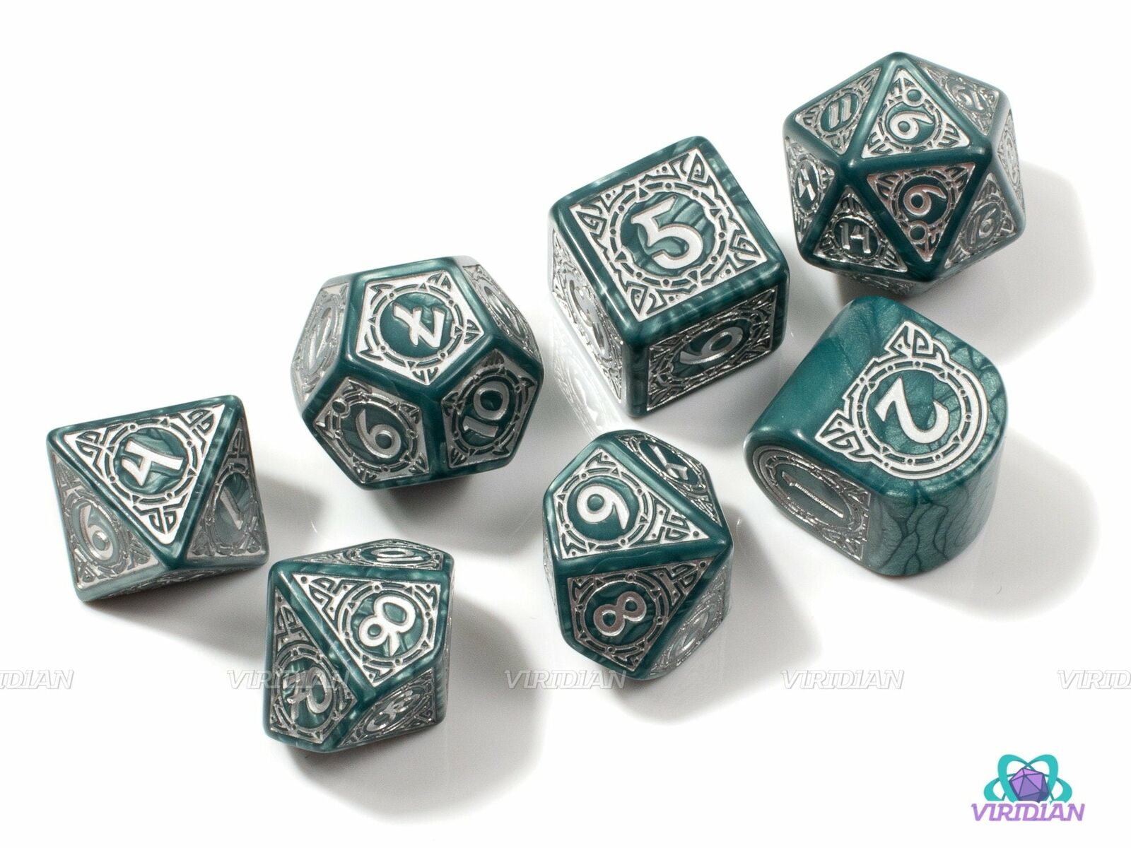 Q Workshop Viking RPG Dice Set Mjolnir | Odin's Place