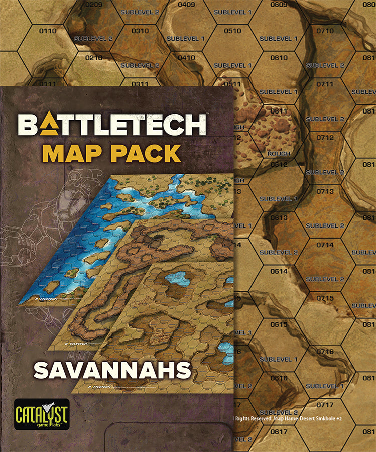 Battletech: Savannah Map Pack | Odin's Place