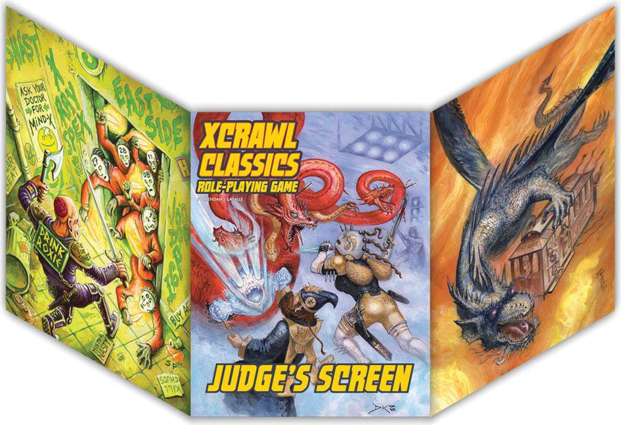 Xcrawl Classics RPG: Dungeon Judge`s Screen | Odin's Place