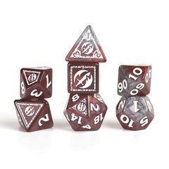 Dungeons & Dragons: Adventurer Dice: Fighter - Red | Odin's Place