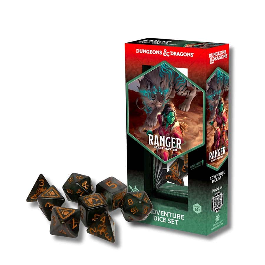 Dungeons & Dragons: Adventurer Dice: Beast Master Ranger | Odin's Place