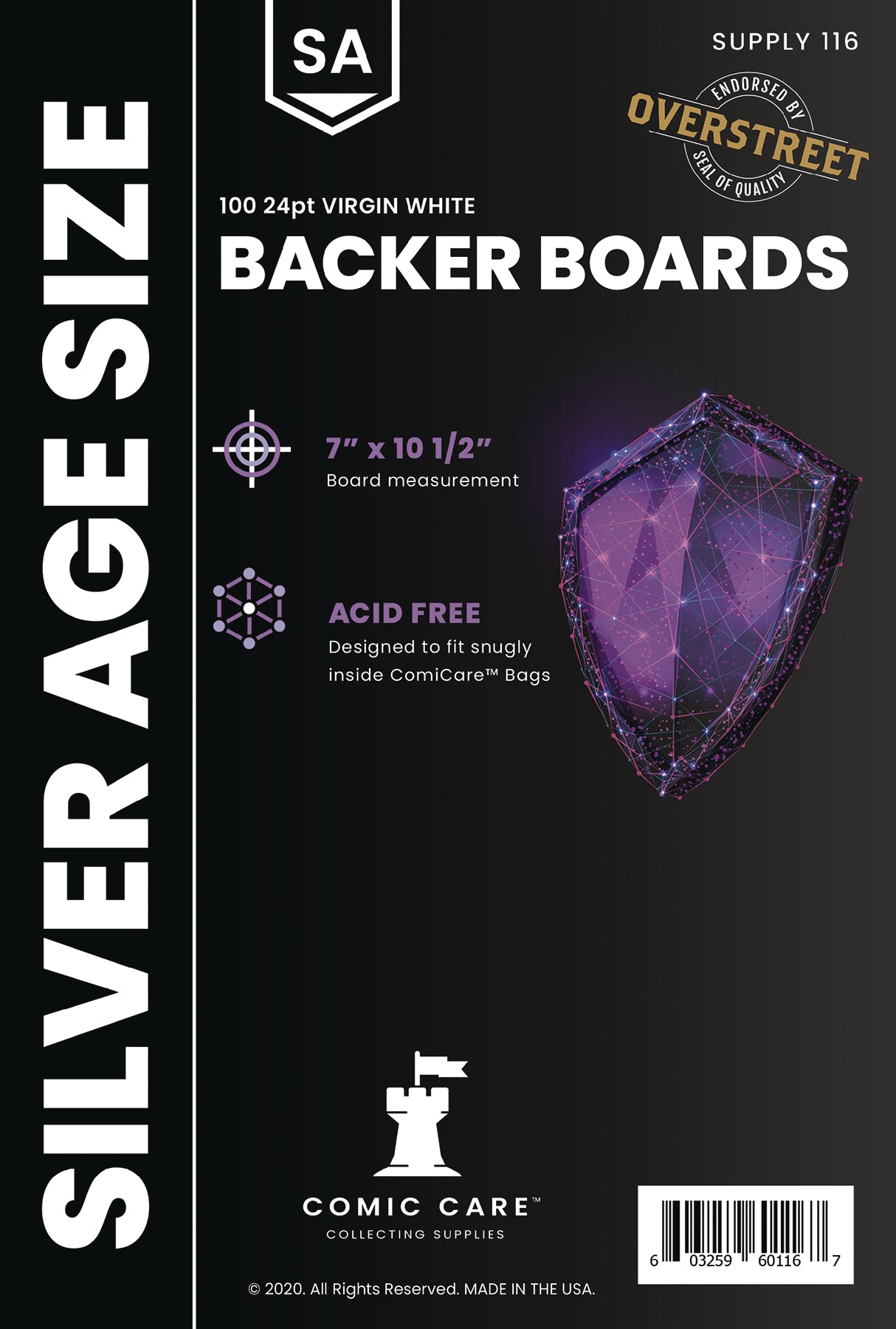 ComiCare Silver size boards | Odin's Place