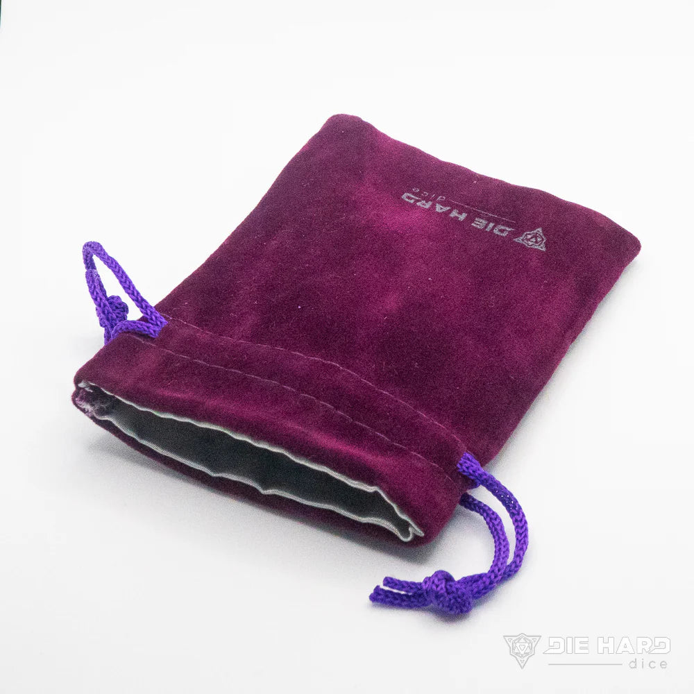 Die Hard Dice Velvet Dice Bags assorted colors | Odin's Place