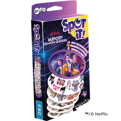 Spot It! K-Pop Demon Hunters (Eco Blister) | Odin's Place