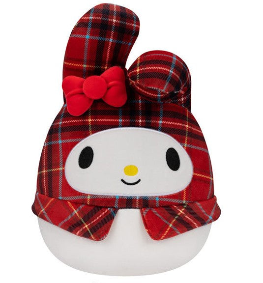 Sanrio Squishmallow Hello Kitty Plaid 8in. Plush - My Melody | Odin's Place
