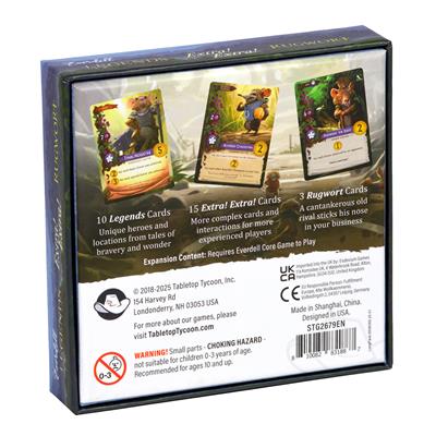 Everdell: Legendary Extra Extra and Rugwort Card Expansion | Odin's Place