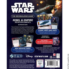 Star Wars: The Deckbuilding Game - Rebel & Empire Reinforcements Expansion | Odin's Place