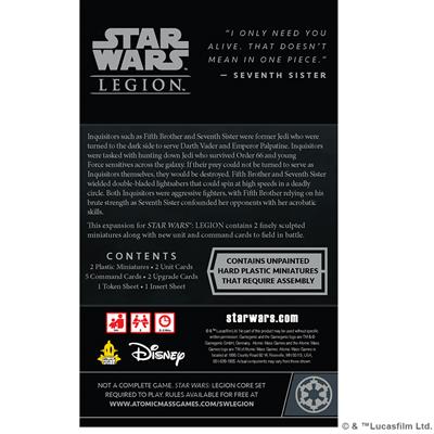 Star Wars Legion: Fifth Brother and Seventh Sister | Odin's Place