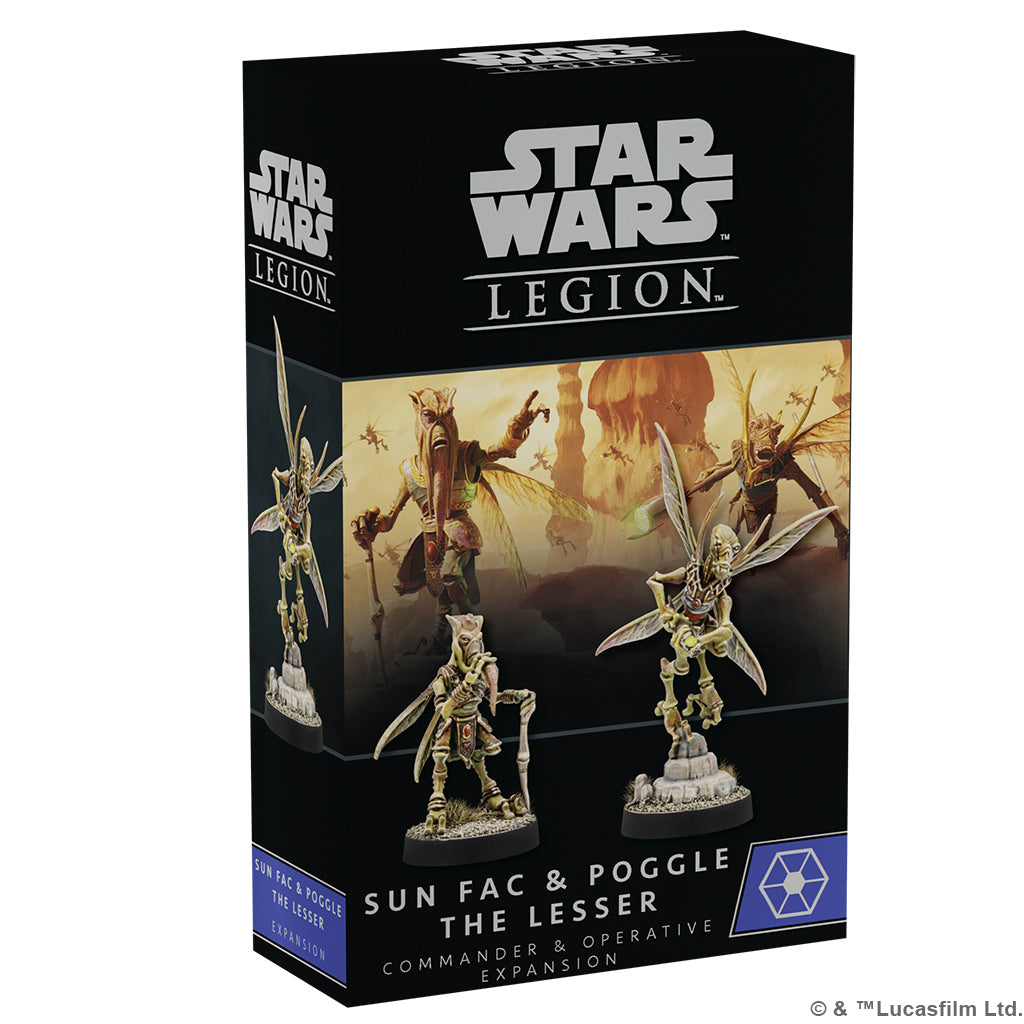 Star Wars: Legion Sun Fac and Poggle the Lesser Operative and Commander Expansion | Odin's Place