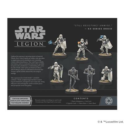 Star Wars: Legion - Imperial Riot Control Squad Unit Expansion | Odin's Place