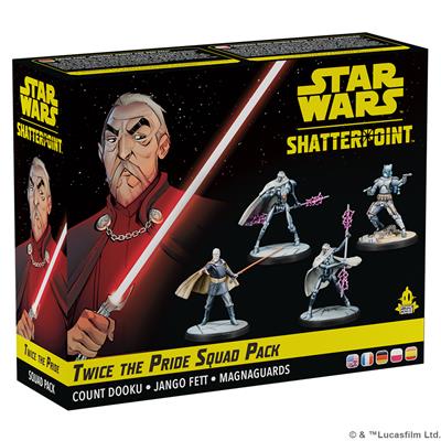 STAR WARS: SHATTERPOINT - TWICE THE PRIDE: COUNT DOOKU SQUAD PACK | Odin's Place