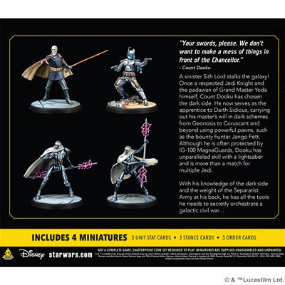 STAR WARS: SHATTERPOINT - TWICE THE PRIDE: COUNT DOOKU SQUAD PACK | Odin's Place