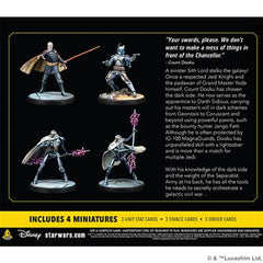 STAR WARS: SHATTERPOINT - TWICE THE PRIDE: COUNT DOOKU SQUAD PACK | Odin's Place