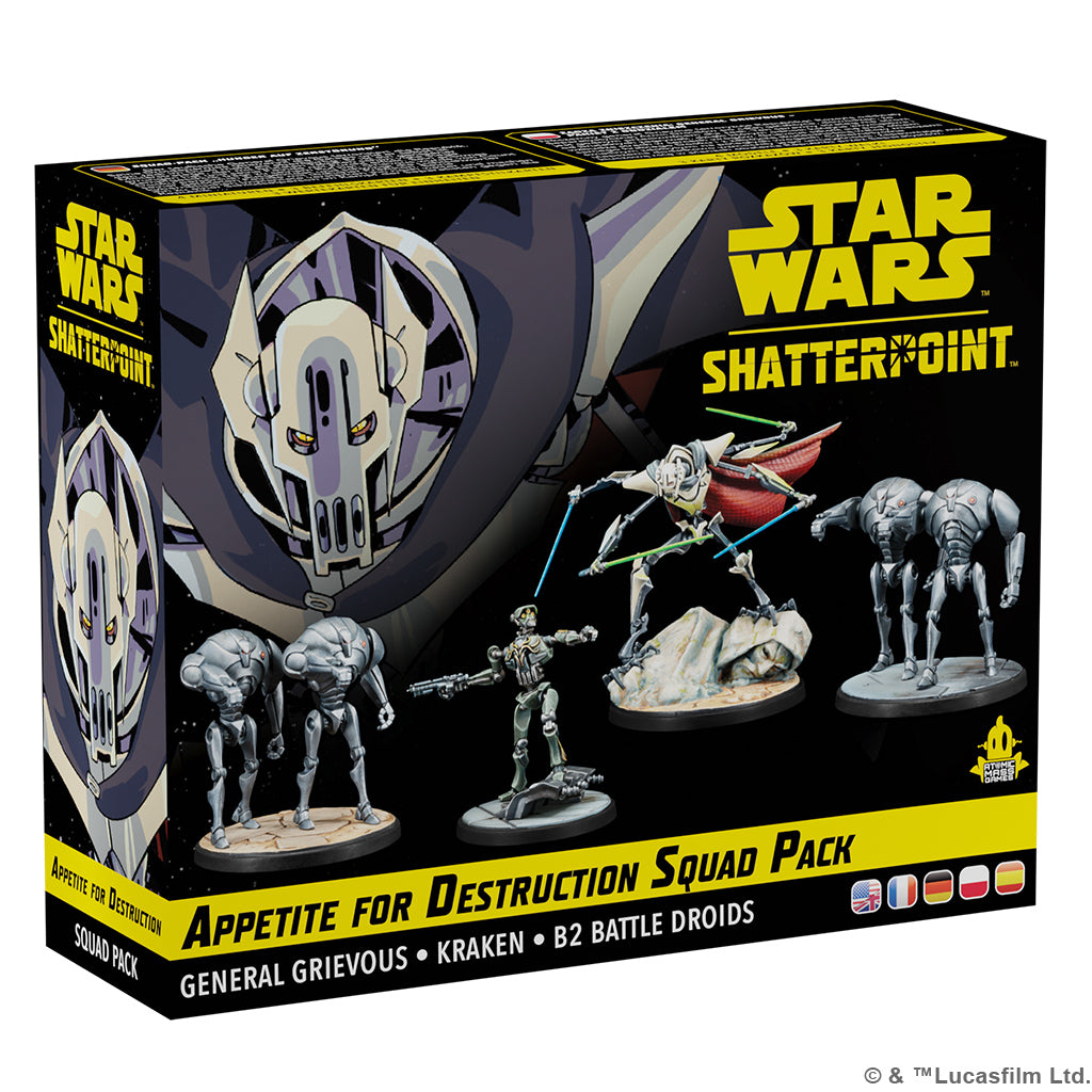 STAR WARS: SHATTERPOINT - APPETITE FOR DESTRUCTION SQUAD PACK | Odin's Place