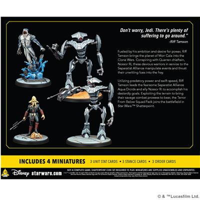 Star Wars: Shatterpoint - Terror From Below Squad Pack | Odin's Place