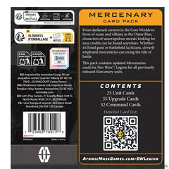 Star Wars: Legion - Mercenary Card Pack | Odin's Place