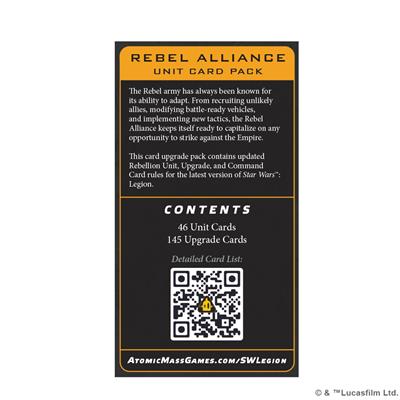Star Wars: Legion - Rebellion Card Pack | Odin's Place