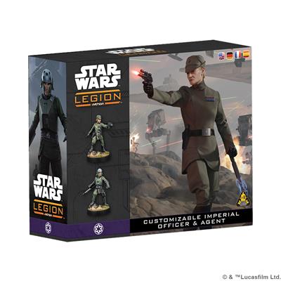 Star Wars: Legion - Customizable Imperial Officer & Agent | Odin's Place
