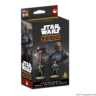 Star Wars: Legion - Customizable Rebel Officer & Agent | Odin's Place