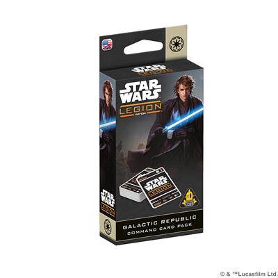 Star Wars: Legion - Galactic Republic Command Card Pack | Odin's Place