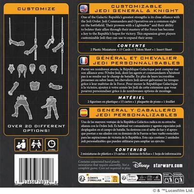 Star Wars Legion:  Customizable Jedi General and Knight | Odin's Place