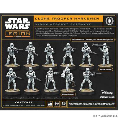 Star Wars Legion:  Clone Trooper Marksmen | Odin's Place