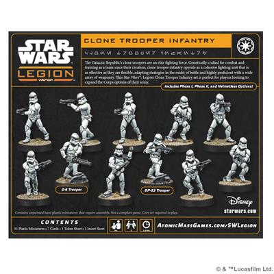 Star Wars Legion:  Clone Trooper Infantry | Odin's Place