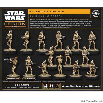 Star Wars Legion:  B1 Battle Droids | Odin's Place