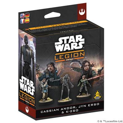 Star Wars Legion:  Cassian Andor, Jyn Erso & K-2SO | Odin's Place