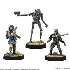 Star Wars Legion:  Cassian Andor, Jyn Erso & K-2SO | Odin's Place