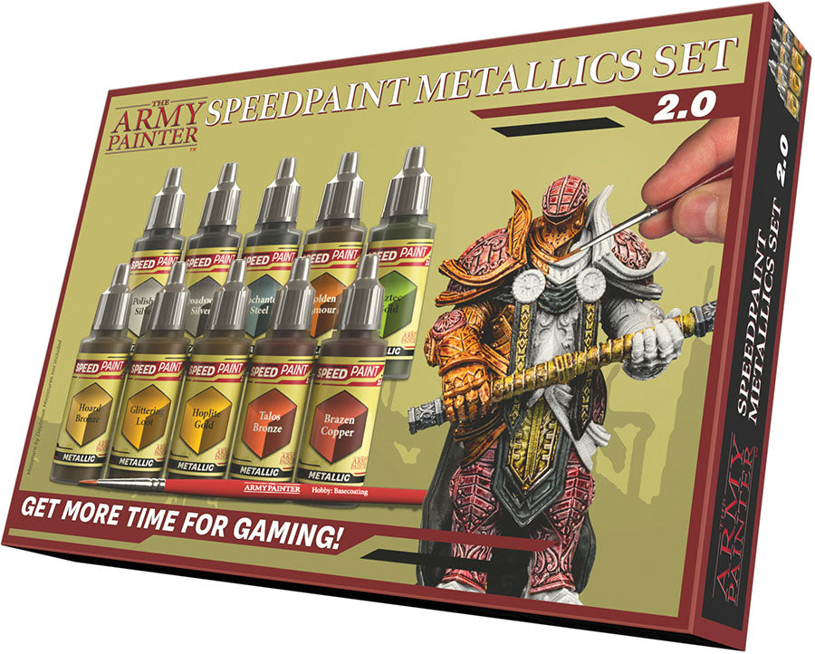 Army Painter Speedpaint: Metallics Set 2.0 | Odin's Place