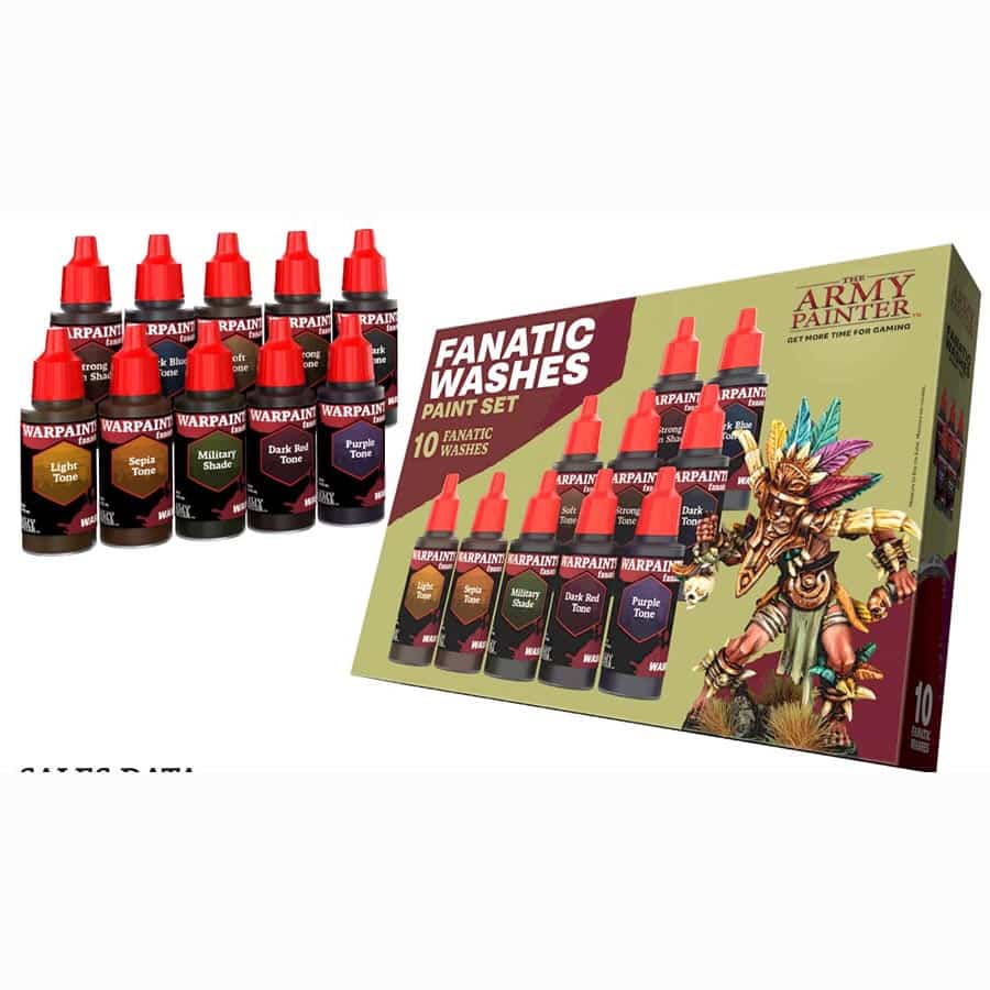Army Painter Fanatic Washes Paint Set | Odin's Place
