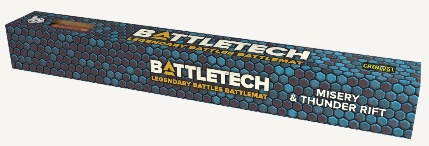 BattleTech: BattleMat - Legendary Battles - Thunder Rift / Misery | Odin's Place