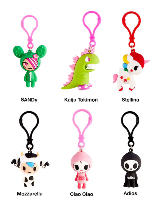Tokidoki Characters Series 1 Blind Box Figural Bag Clips | Odin's Place
