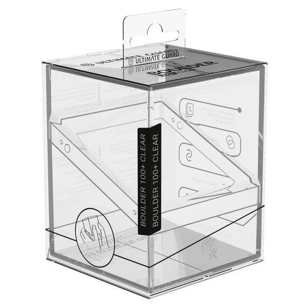 Ultimate Guard Deck Case 100+ Boulder Clear Assorted Colors | Odin's Place