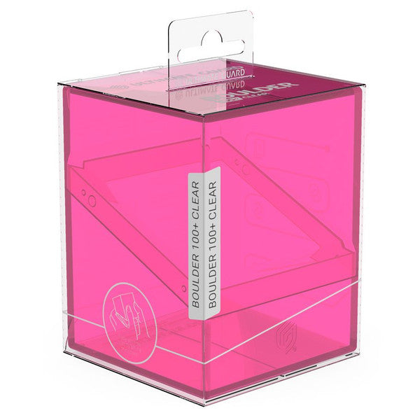Ultimate Guard Deck Case 100+ Boulder Clear Assorted Colors | Odin's Place