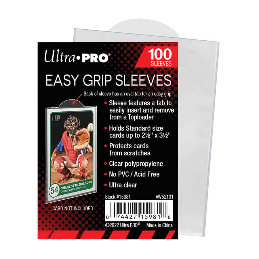 Ultra Pro: Easy Grip Sleeves (2.5 inch X 3.5 inch) | Odin's Place