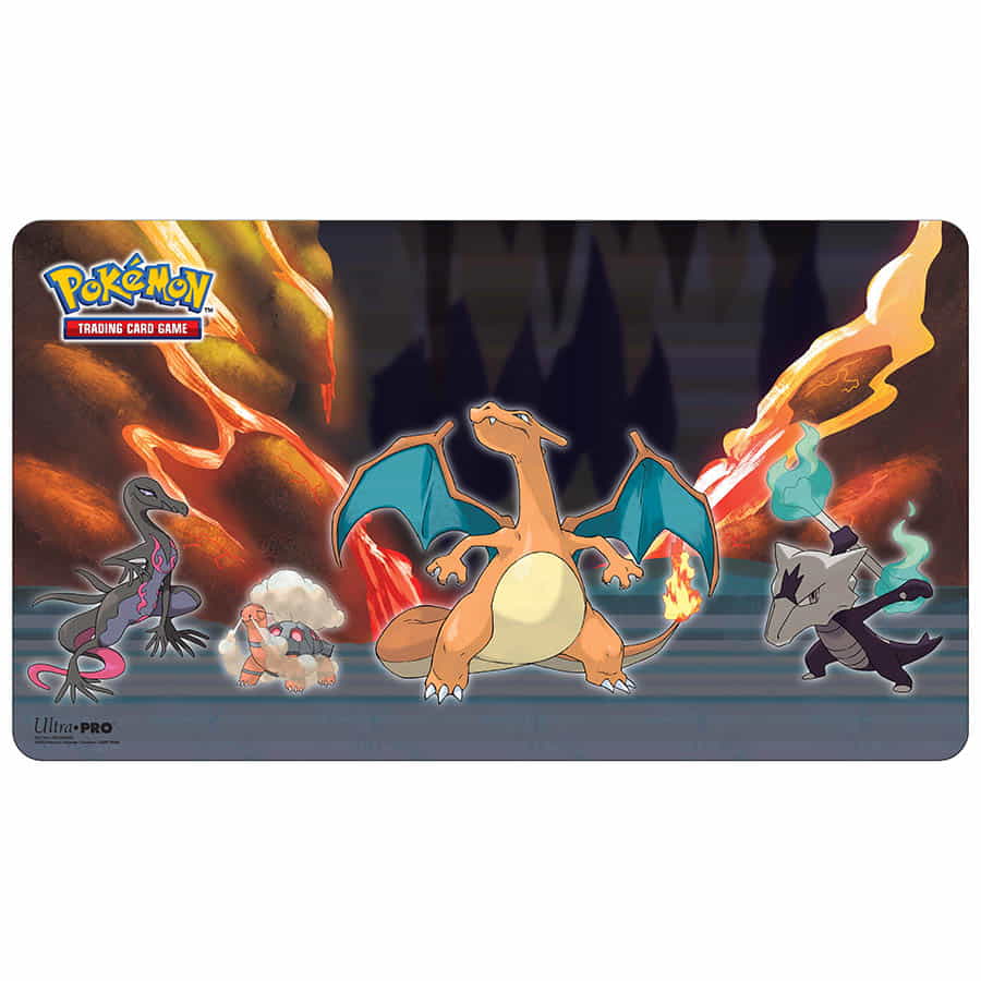 ULTRA PRO: POKEMON: GALLERY SERIES: SCORCHING SUMMIT PLAYMAT | Odin's Place
