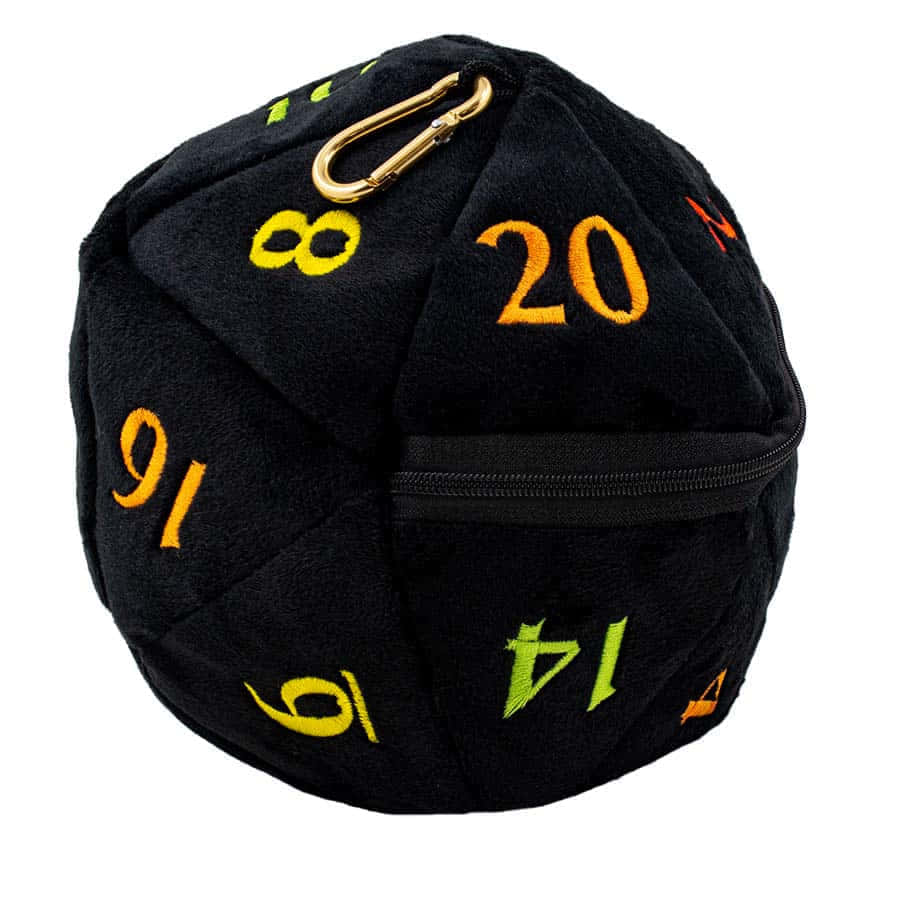 Ultra Pro D20 Plush Dice Bag - Rainbow | Odin's Place