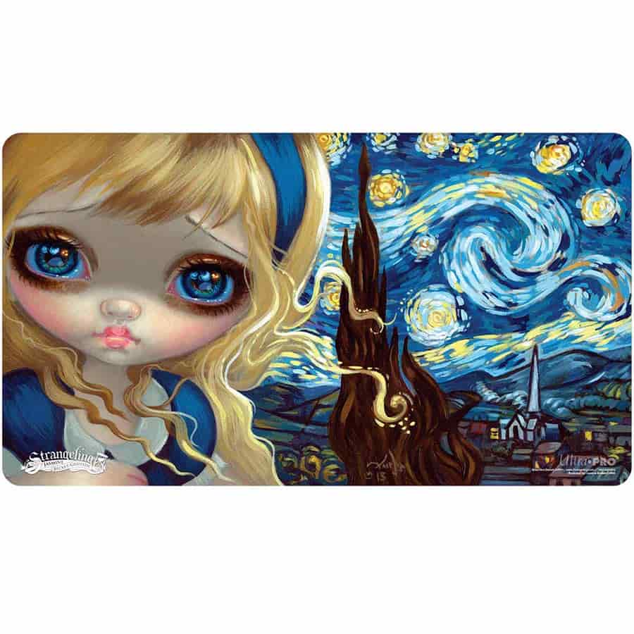Ultra Pro Jasmine Beckett-Griffith Strangeling Starry Night Playmat | Odin's Place