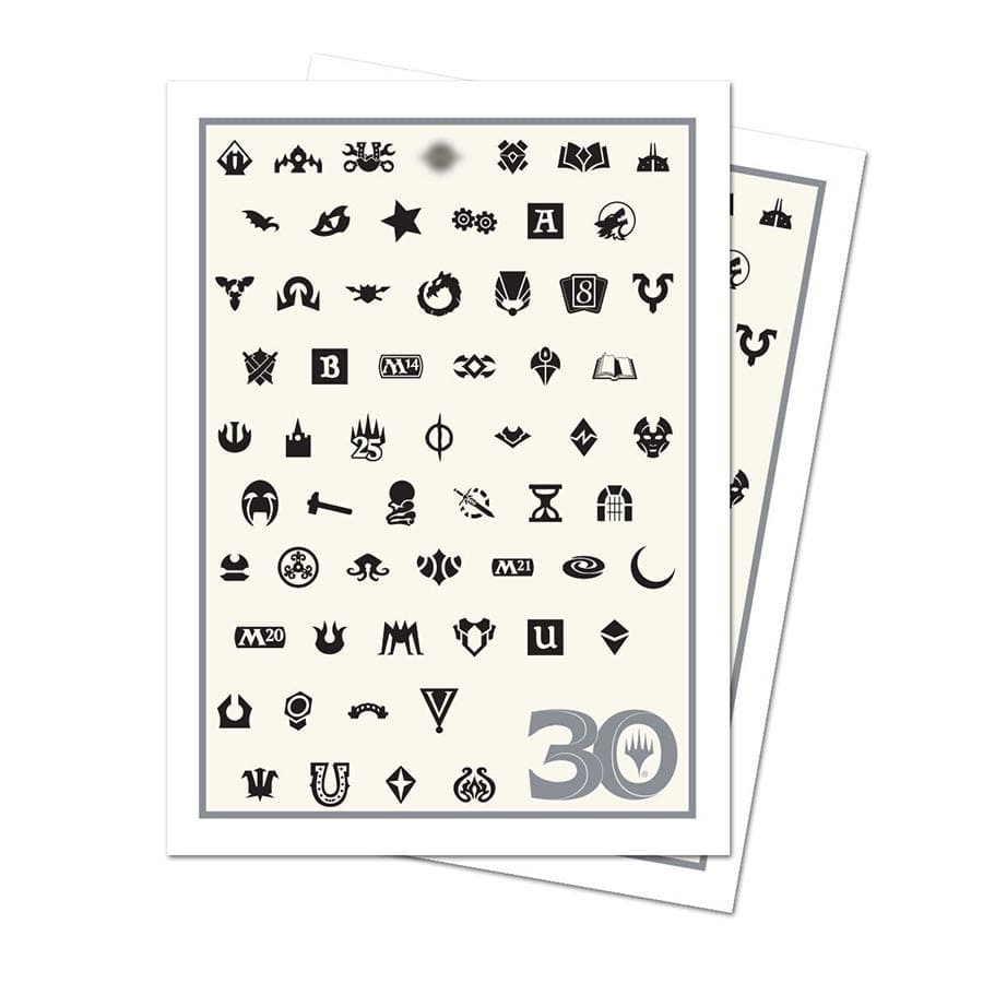 Ultra Pro Magic the Gathering 30th Anniversary: 105ct Apex Deck Protector Sleeves | Odin's Place