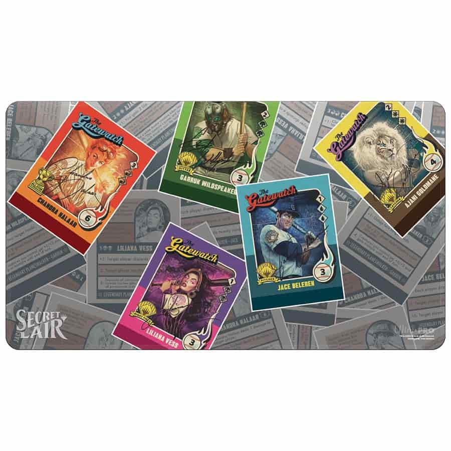Ultra Pro: MTG: SECRET LAIR  AUG 2023:  Magic the Baseballing Stitched-Edge Playmat | Odin's Place