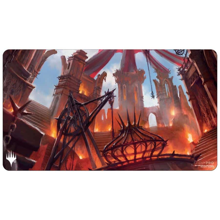 Ultra Pro MTG Playmat: Ravnica Remastered - The Cult of Rakdos | Odin's Place