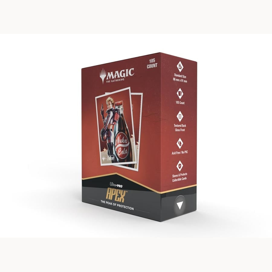 ULTRA PRO: MAGIC THE GATHERING: UNIVERSES BEYOND: FALLOUT: 105CT APEX DECK PROTECTOR SLEEVES | Odin's Place