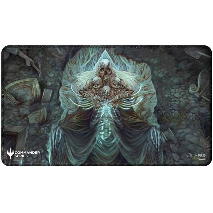 Ultra Pro Magic The Gathering Playmat -  Commander Series (Q1 2025 Wedge): Stitched Edge Playmat:  Myrkul | Odin's Place