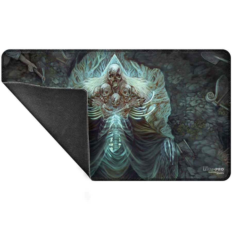 Ultra Pro Magic The Gathering Playmat -  Commander Series (Q1 2025 Wedge): Stitched Edge Playmat:  Myrkul | Odin's Place