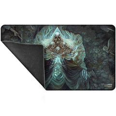 Ultra Pro Magic The Gathering Playmat -  Commander Series (Q1 2025 Wedge): Stitched Edge Playmat:  Myrkul | Odin's Place